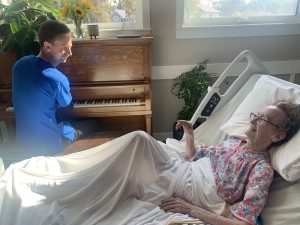 Mike C Playing Piano